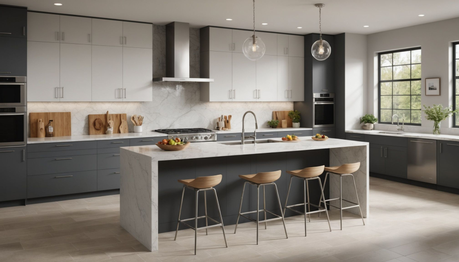 Les matériaux couramment utilisés pour une cuisine à cadaujac avec inova langon